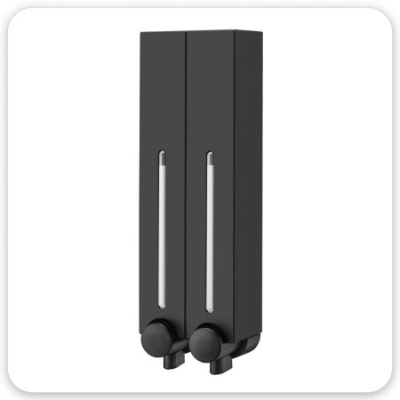 Матовый черный дозатор для ванной комнаты - Матовый черный дозатор для ванной комнаты